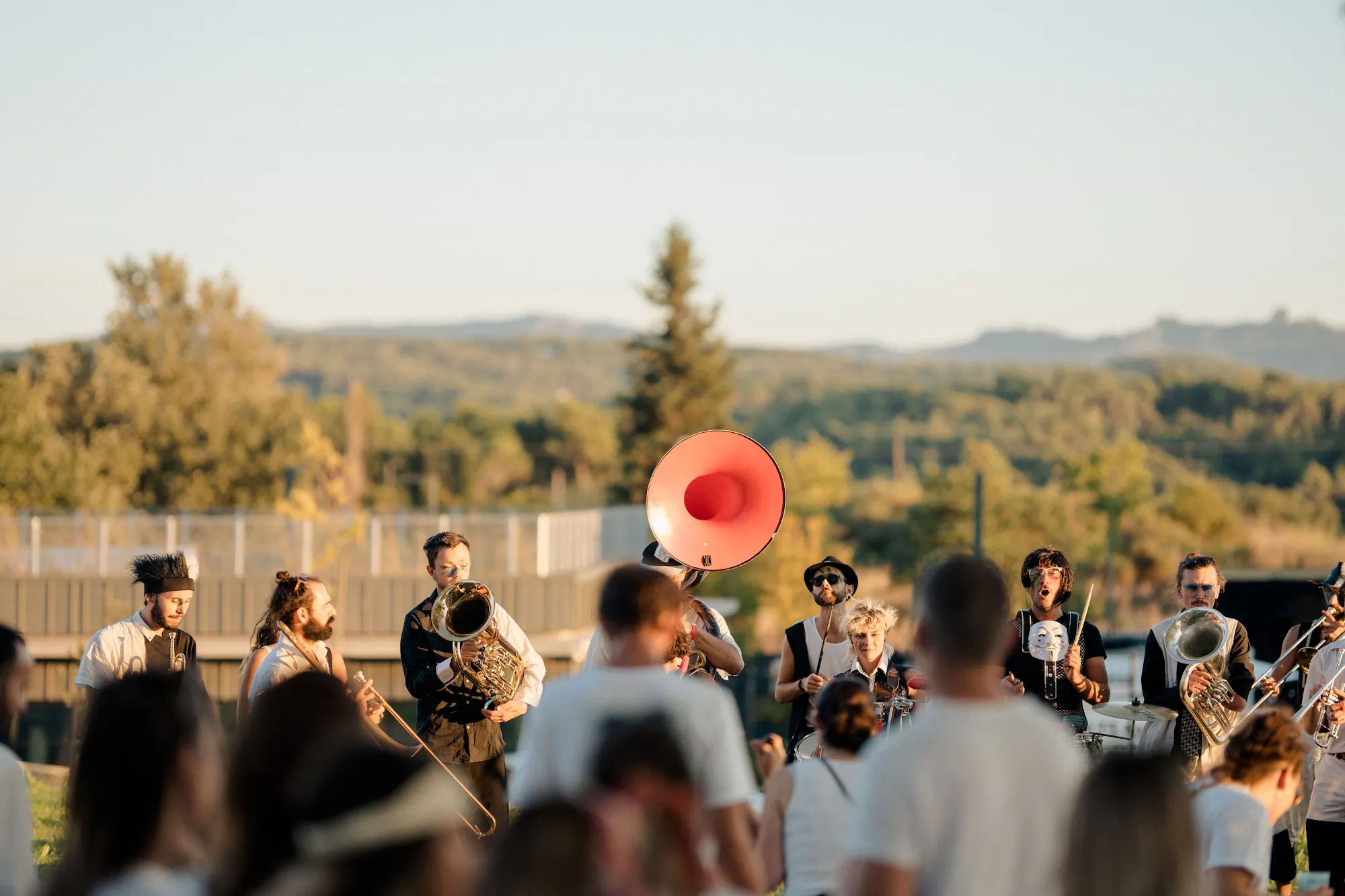 la fanfare au festival