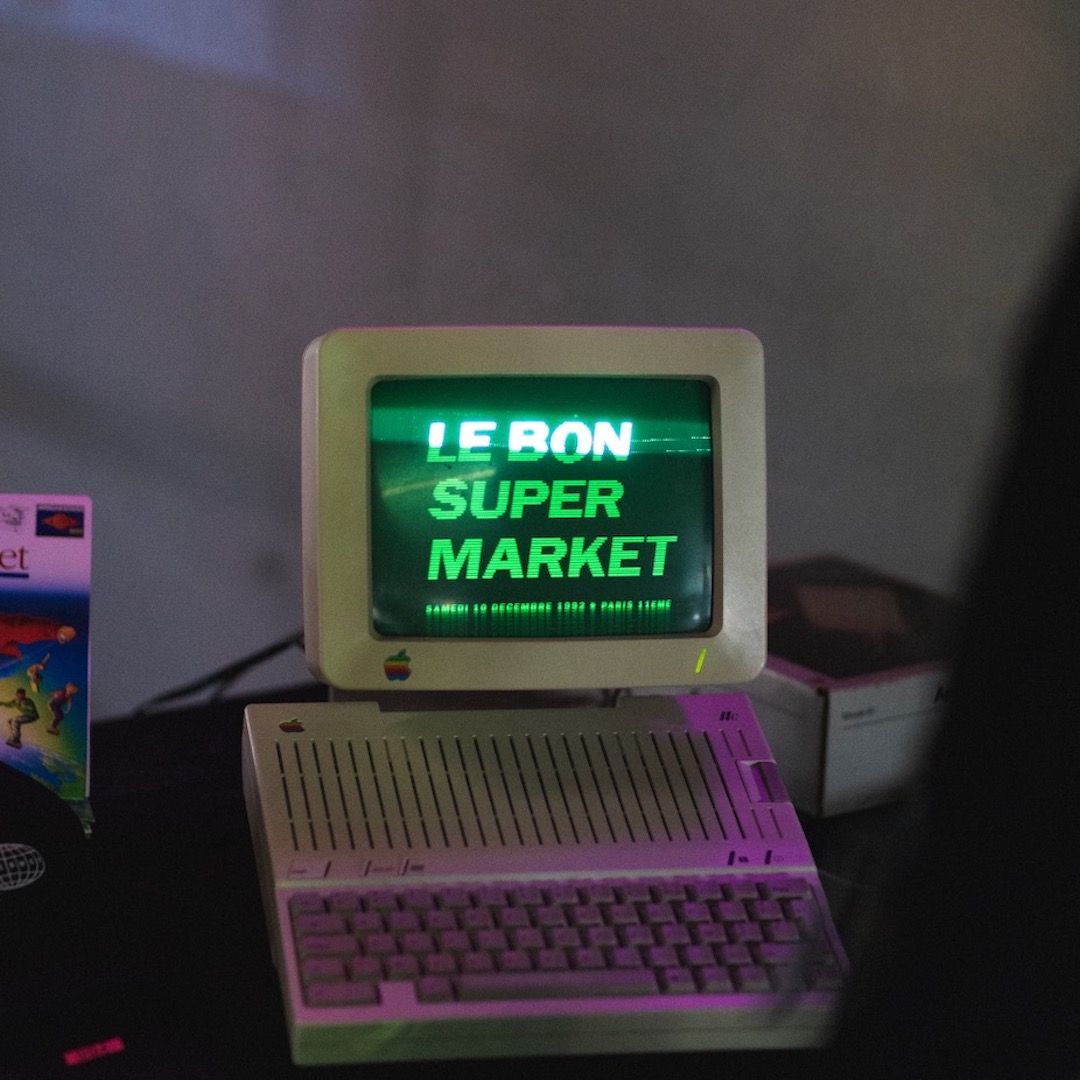 Ordinateur vintage Le Bon Super Market 