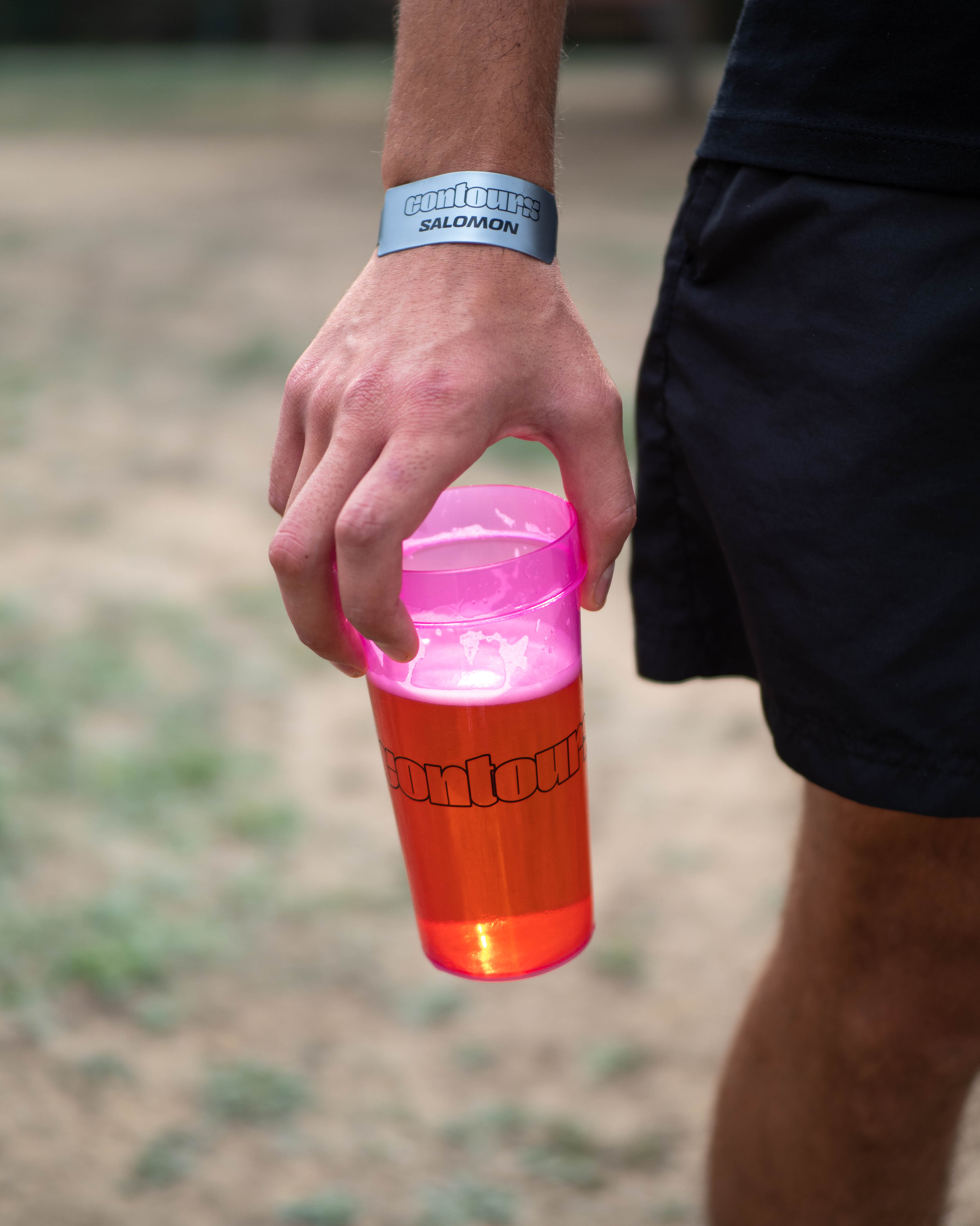 Les coureurs Salomon au Contours festival 