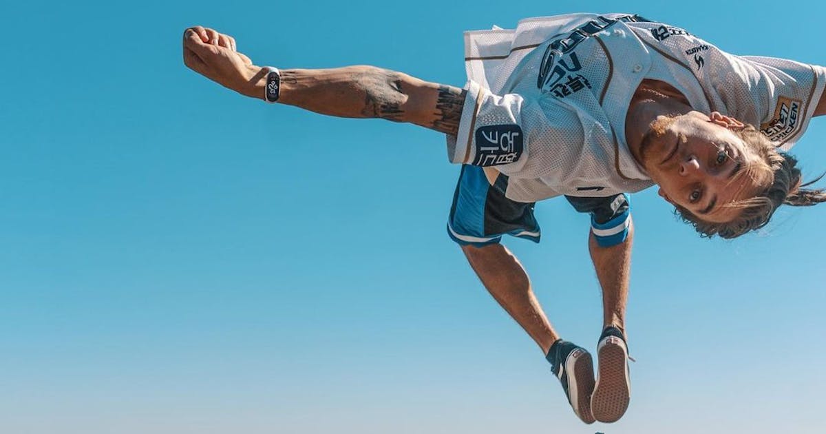 Influenceur sport et son Xiaomi Smart Band 7