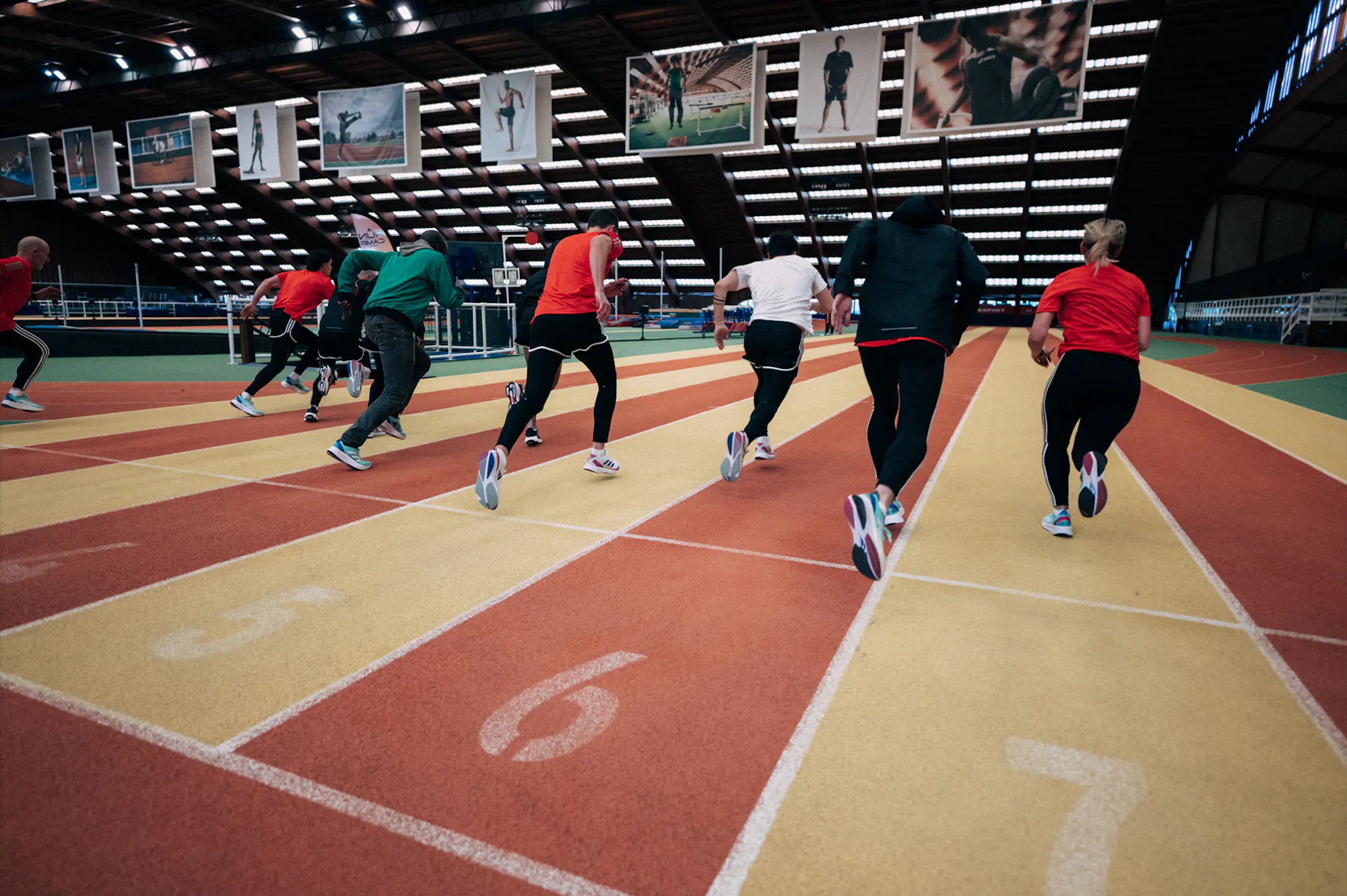 Des gens qui courent