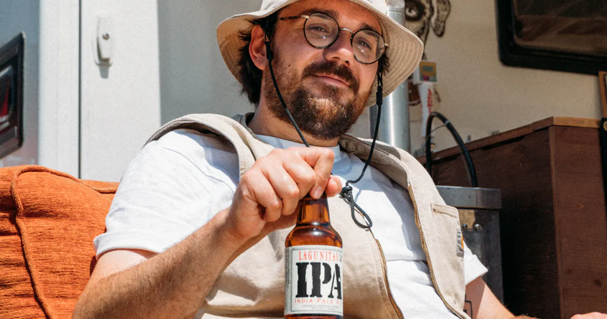 Whoogy's et une bière IPA Lagunitas