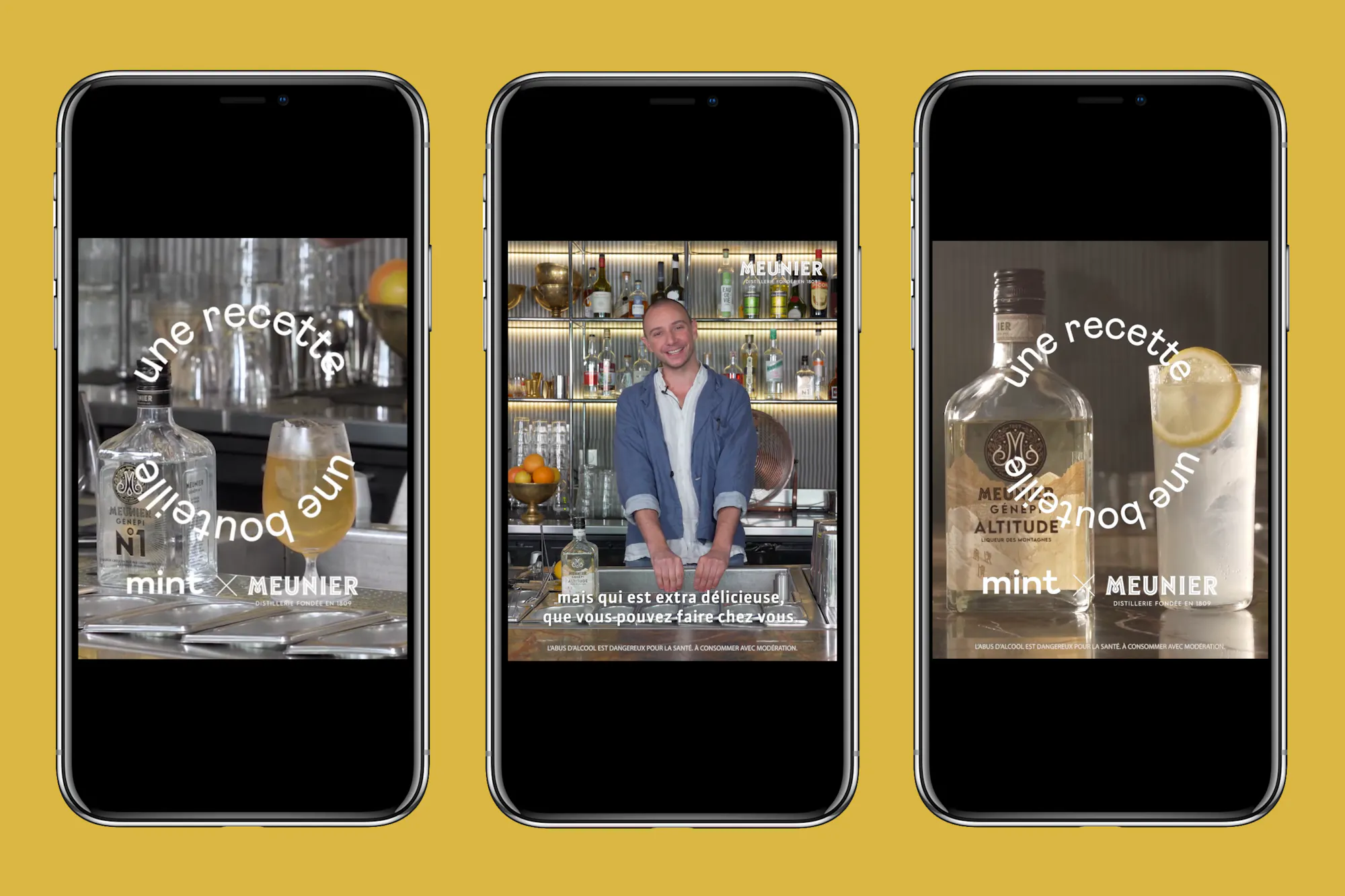 Mockup up recette génépi Meunier