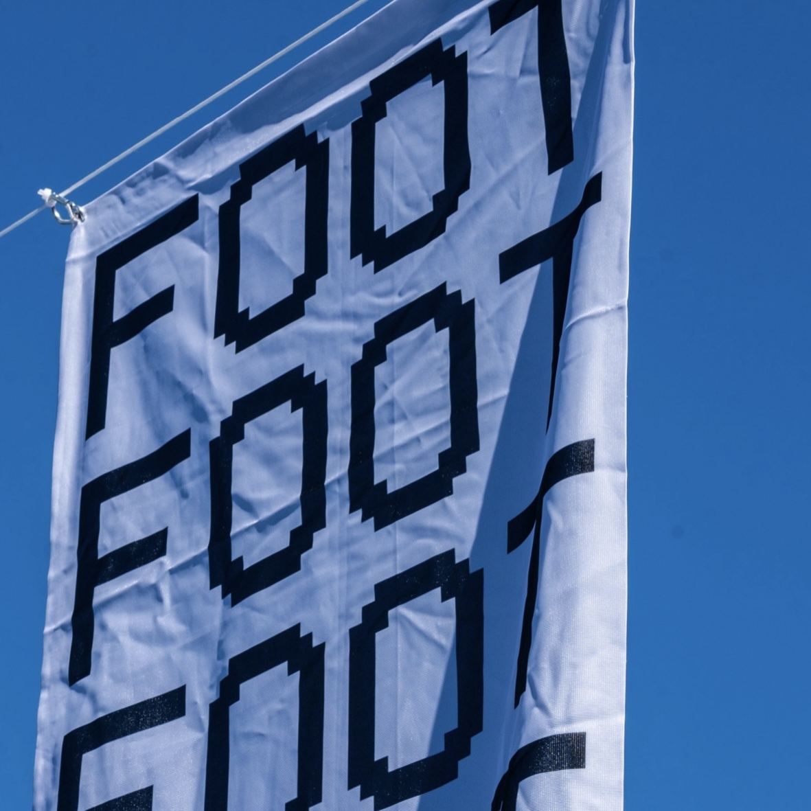 Drapeau Belleville Championne Ligue