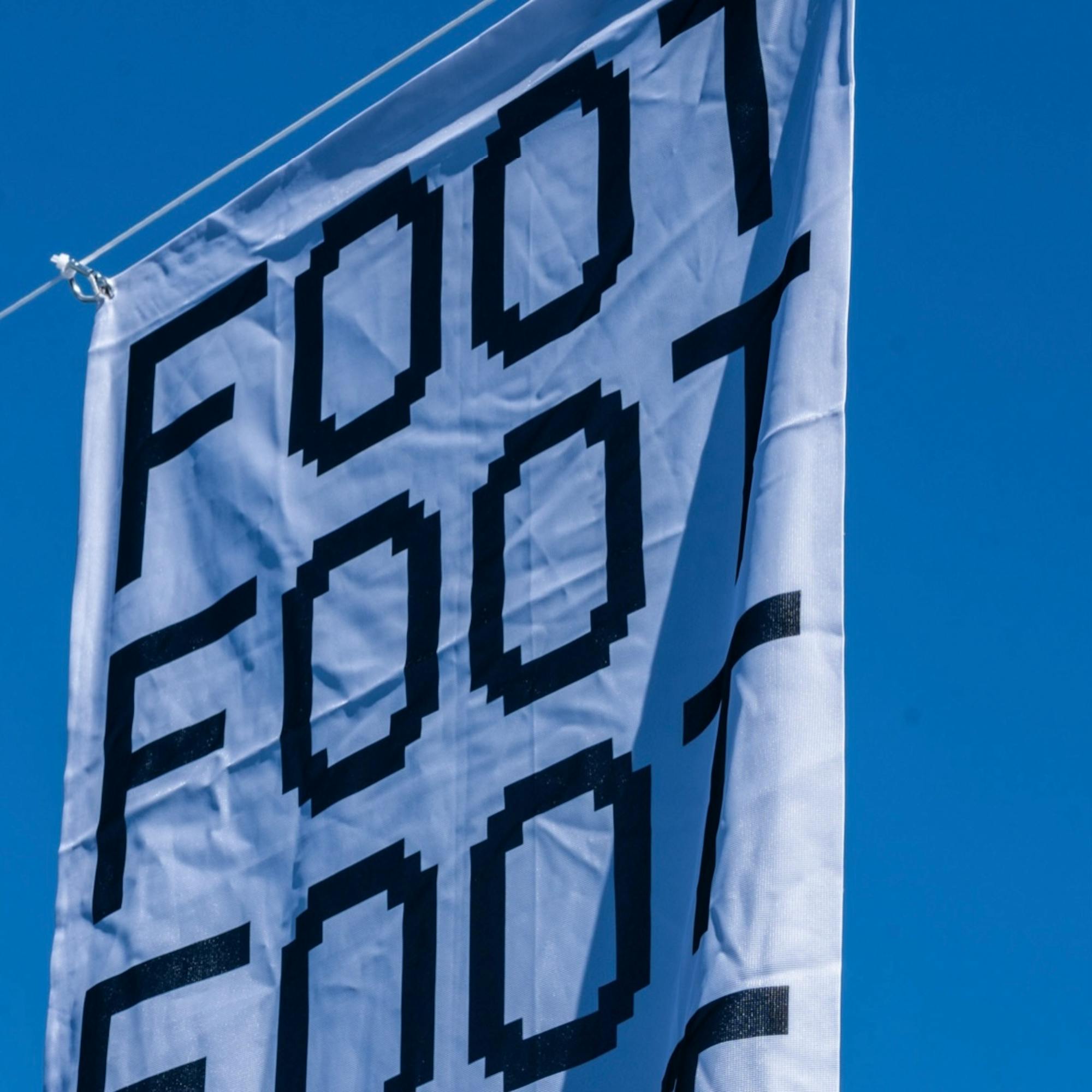 Drapeau Belleville Championne Ligue