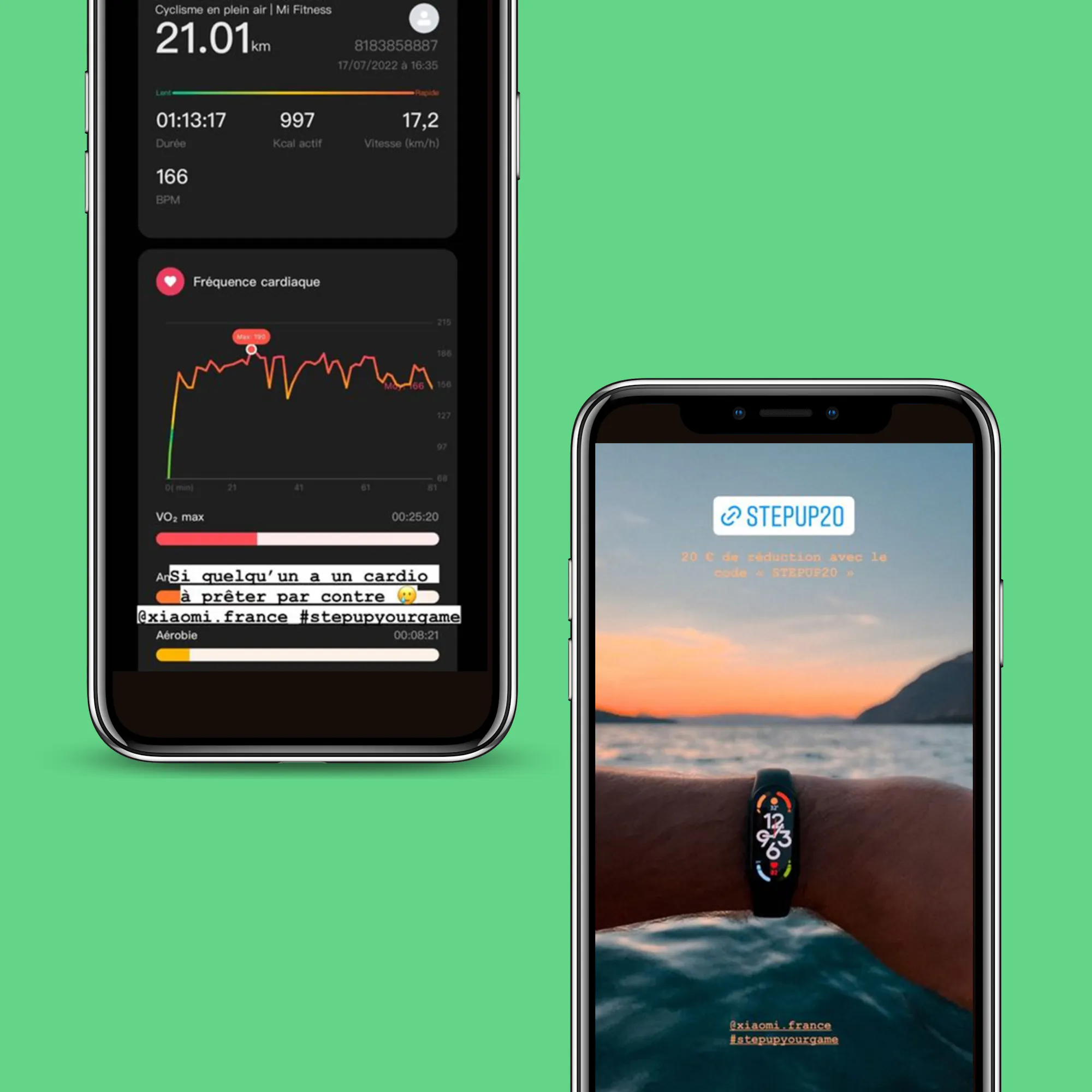 mockup stories influenceurs