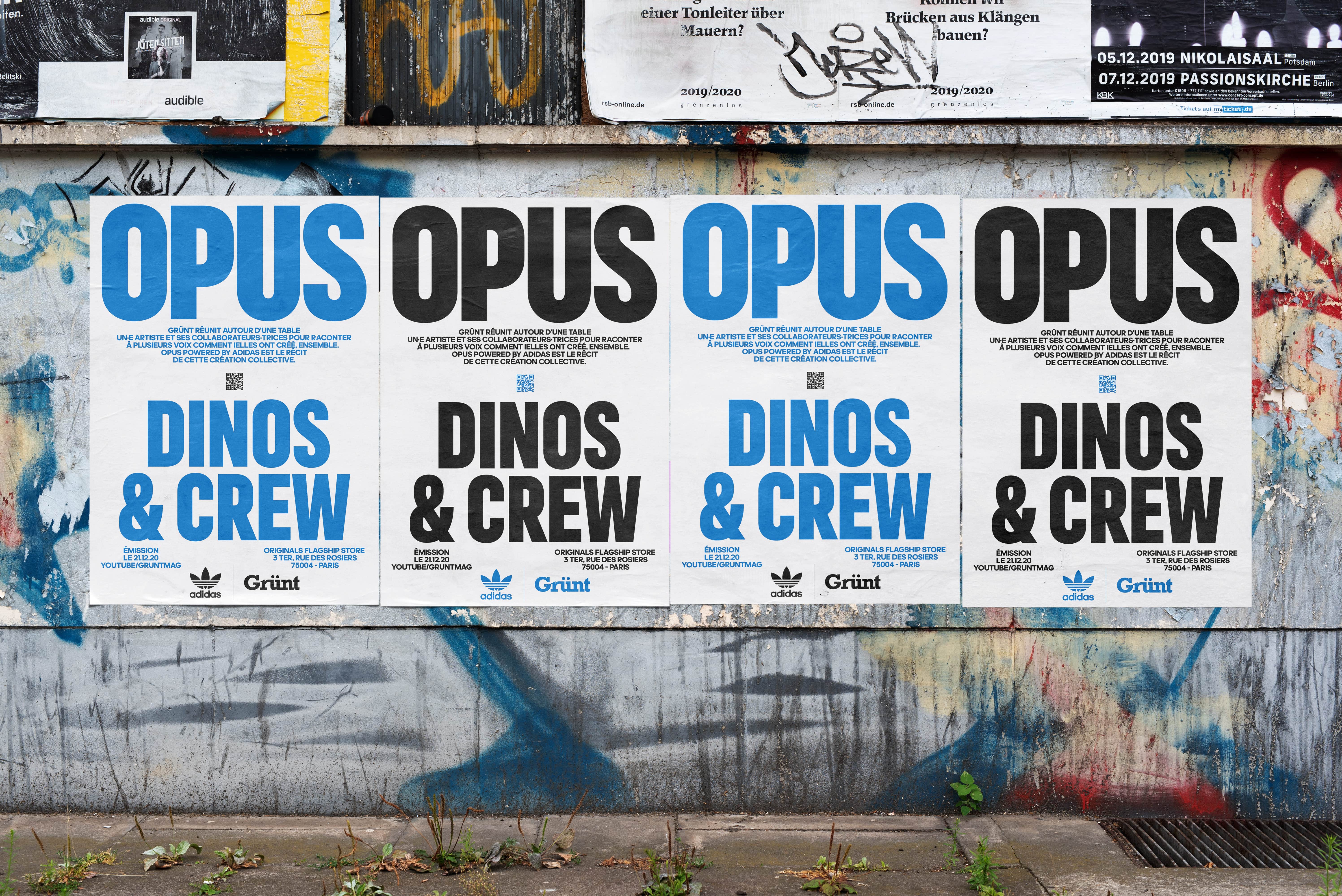 Adidas affichage sauvage street marketing