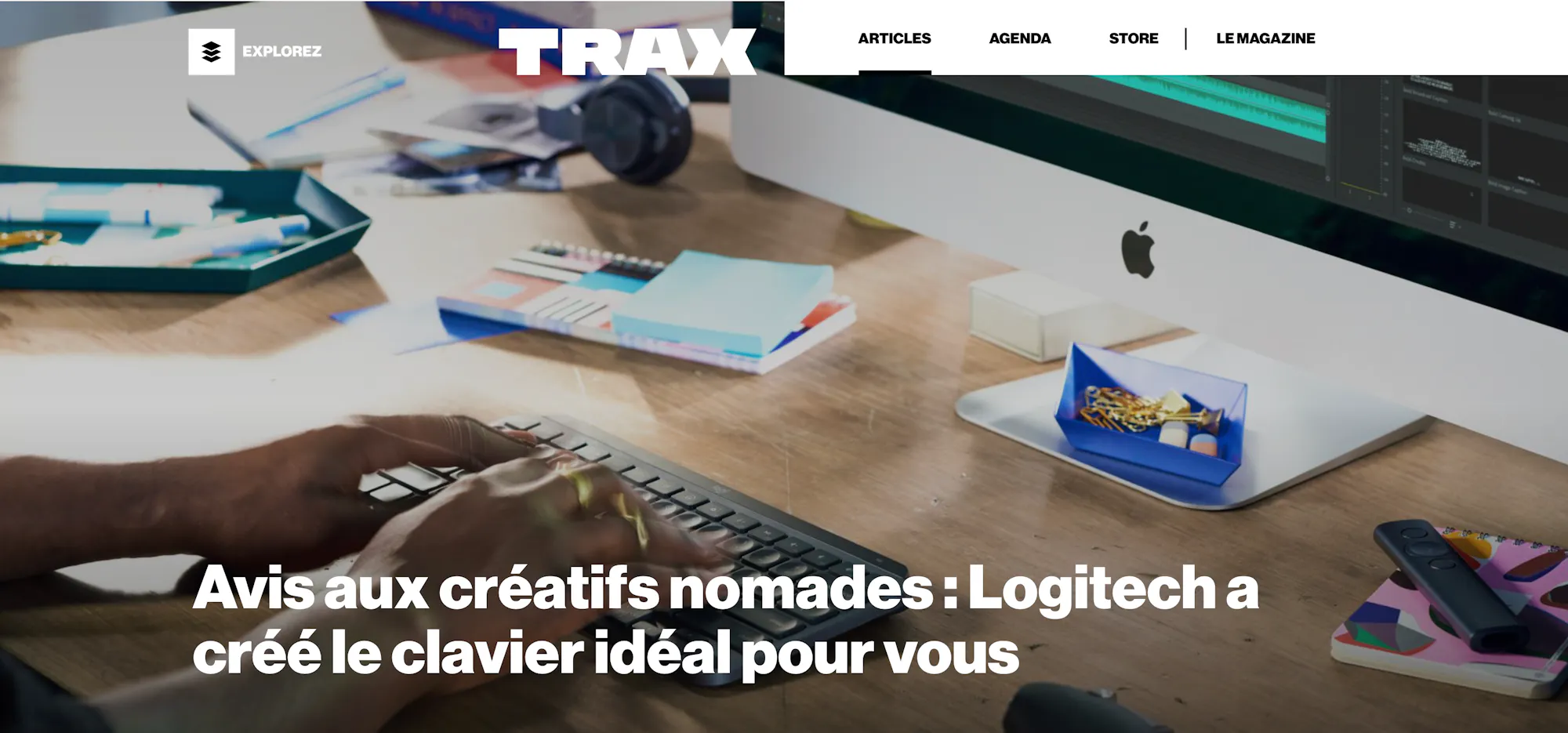 Trax + Logitech