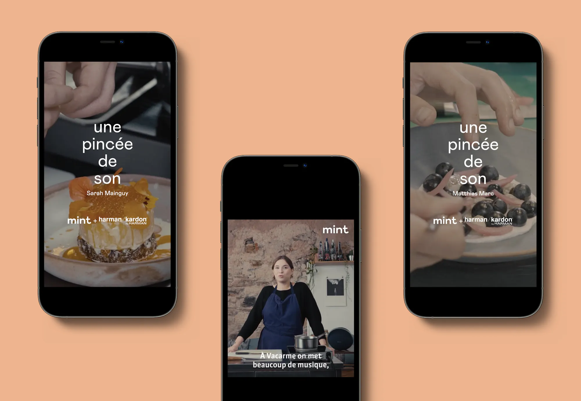 Mockup Une pincée de son