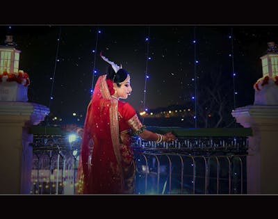 bridal photoshoot