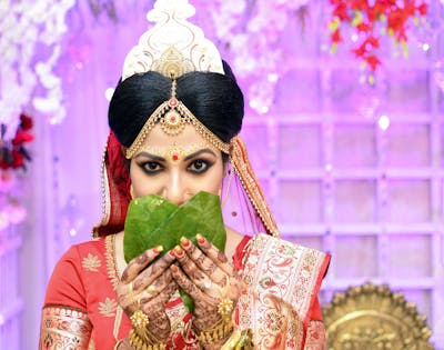 bridal photoshoot