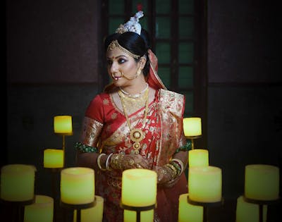 bengali bride photography pose
