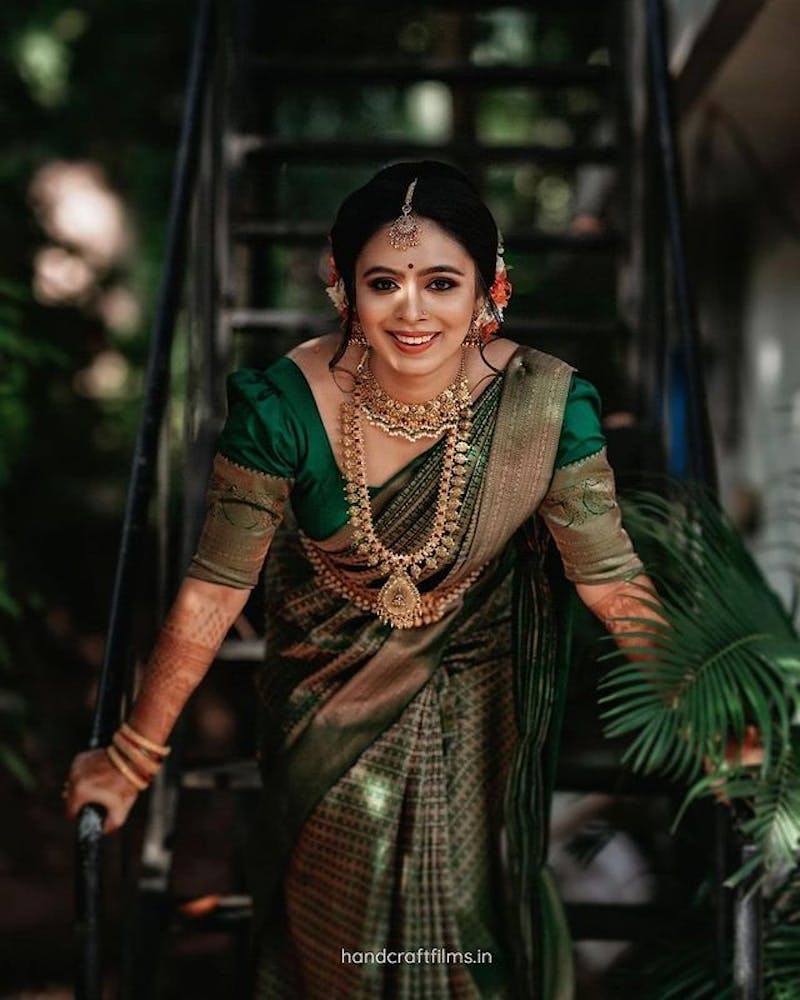 Green kanjivaram