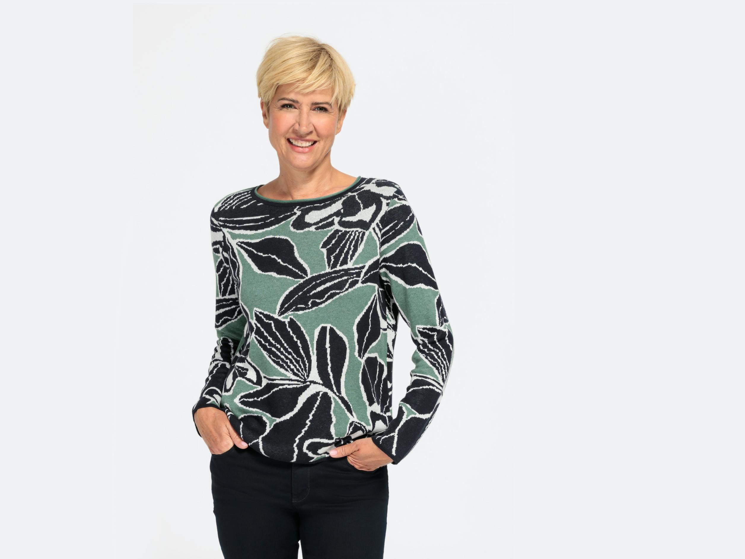 Jacquard Pullover