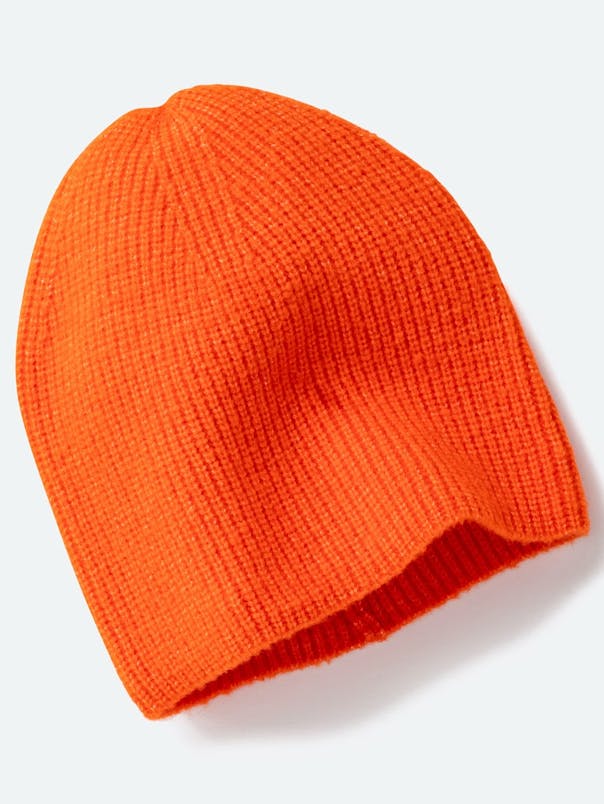 orangene Mütze
