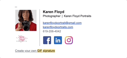 How to make GIFs for Email Signatures