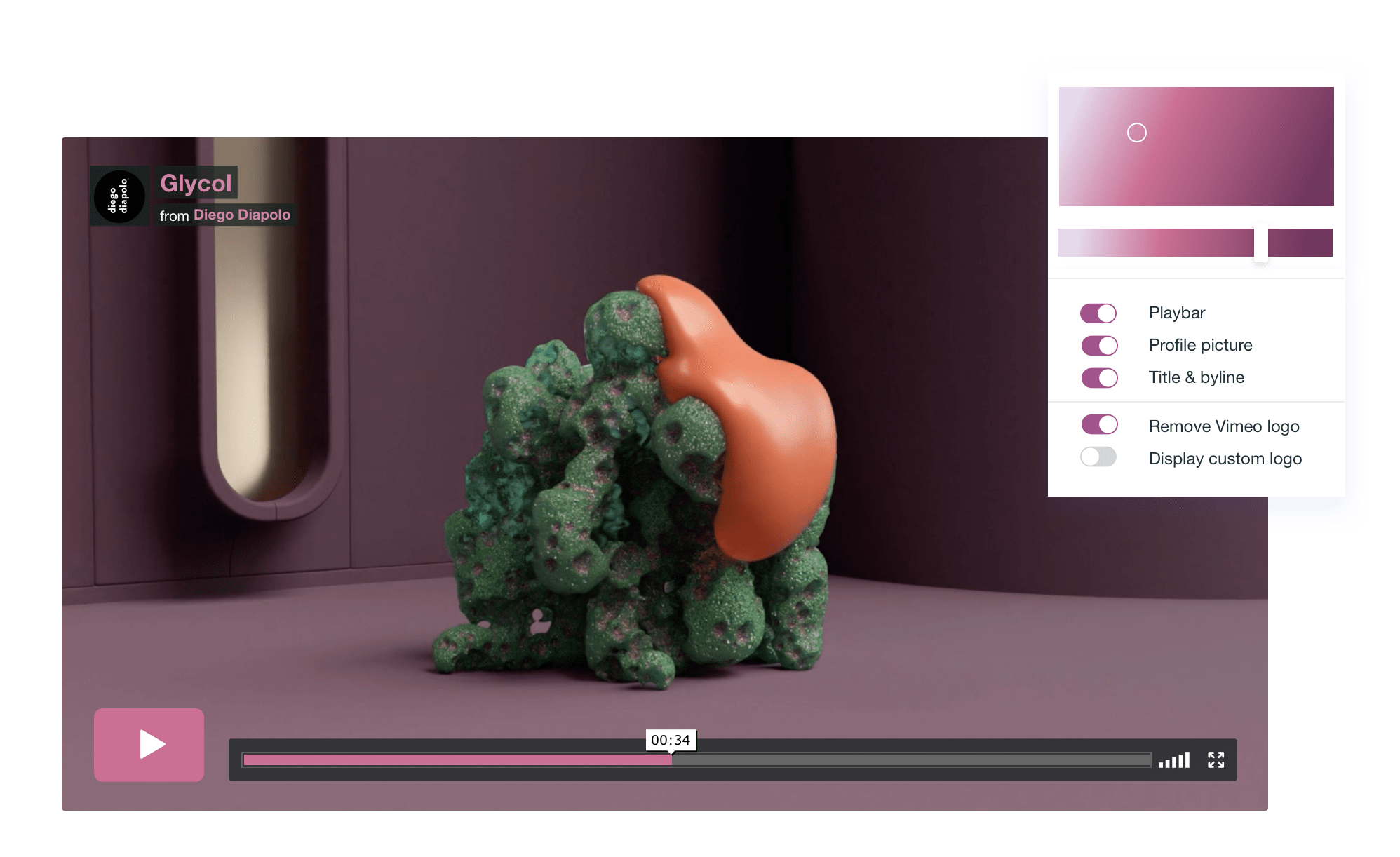 remove vimeo logo from embedded video remove vimeo logo from embedded video
