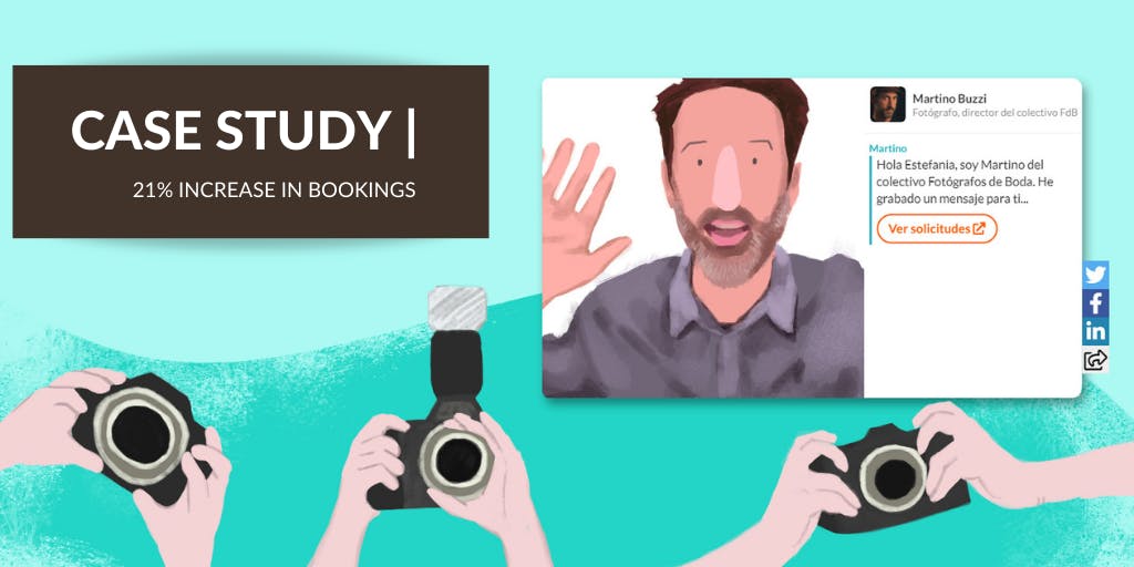 How a photography platform increased bookings by 21% 
