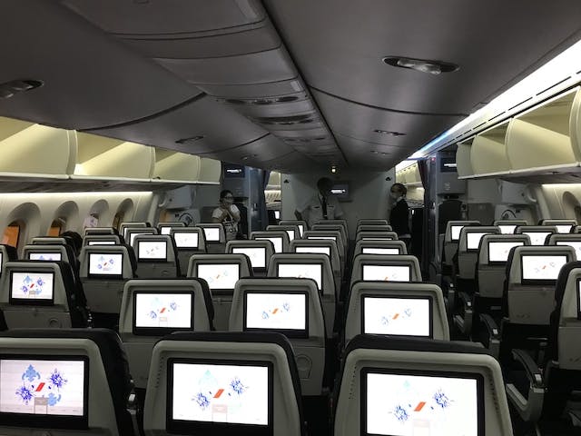 In-flight front