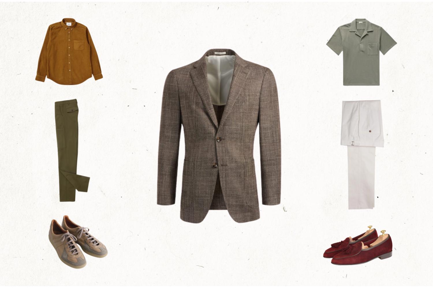 Pi?�ce forte, comment porter un blazer marron ? | BONNEGUEULE