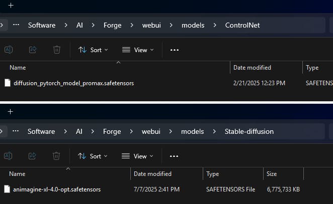 Models folder