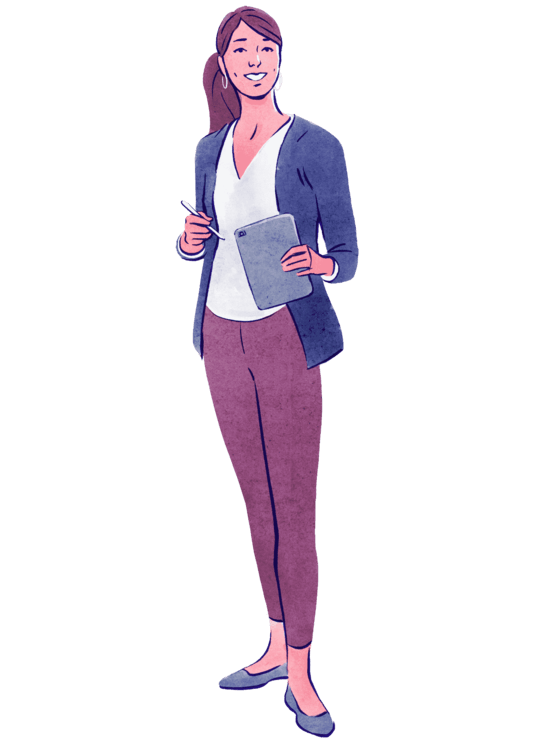 school main banner illustration