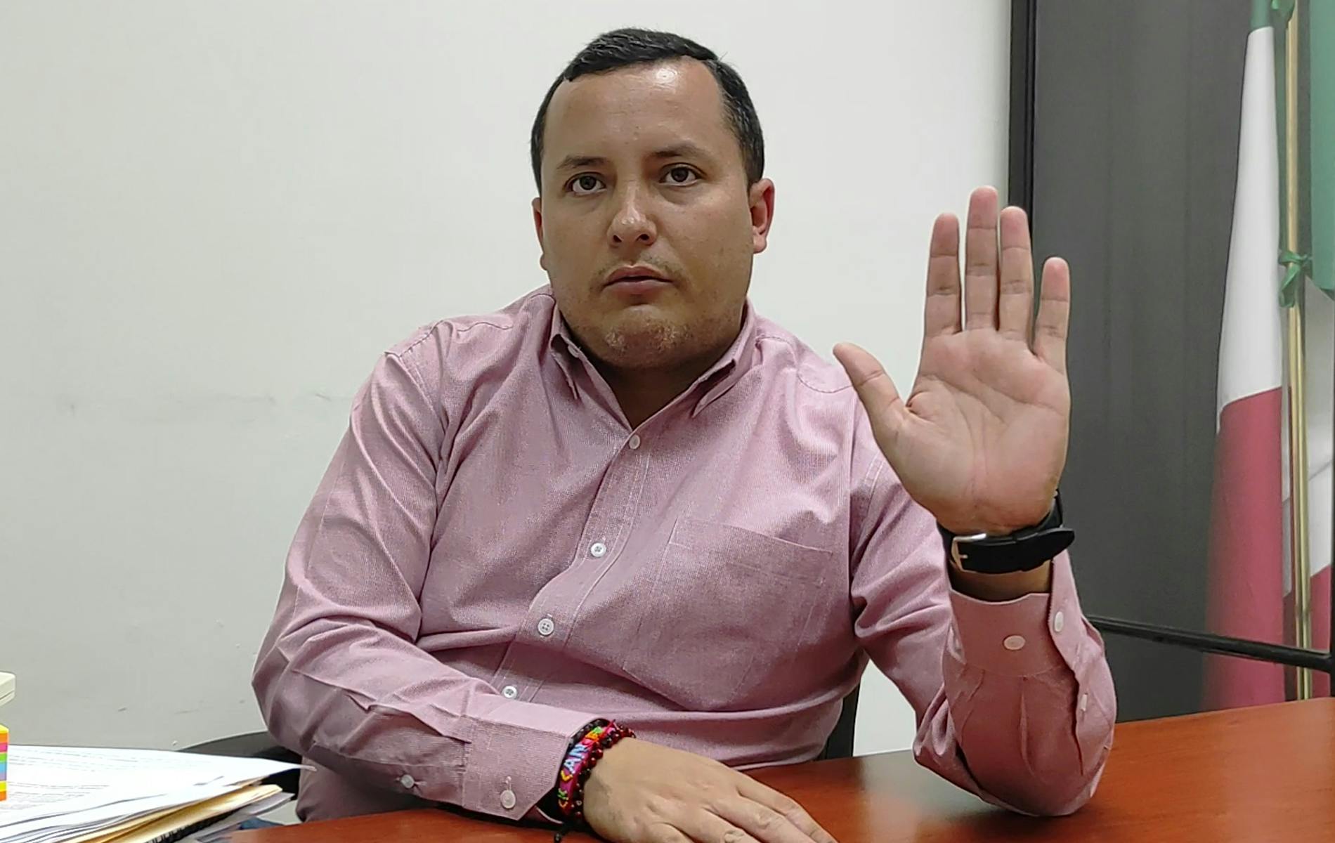 Rogelio Martínez Mayoral, síndico municipal de la Paz