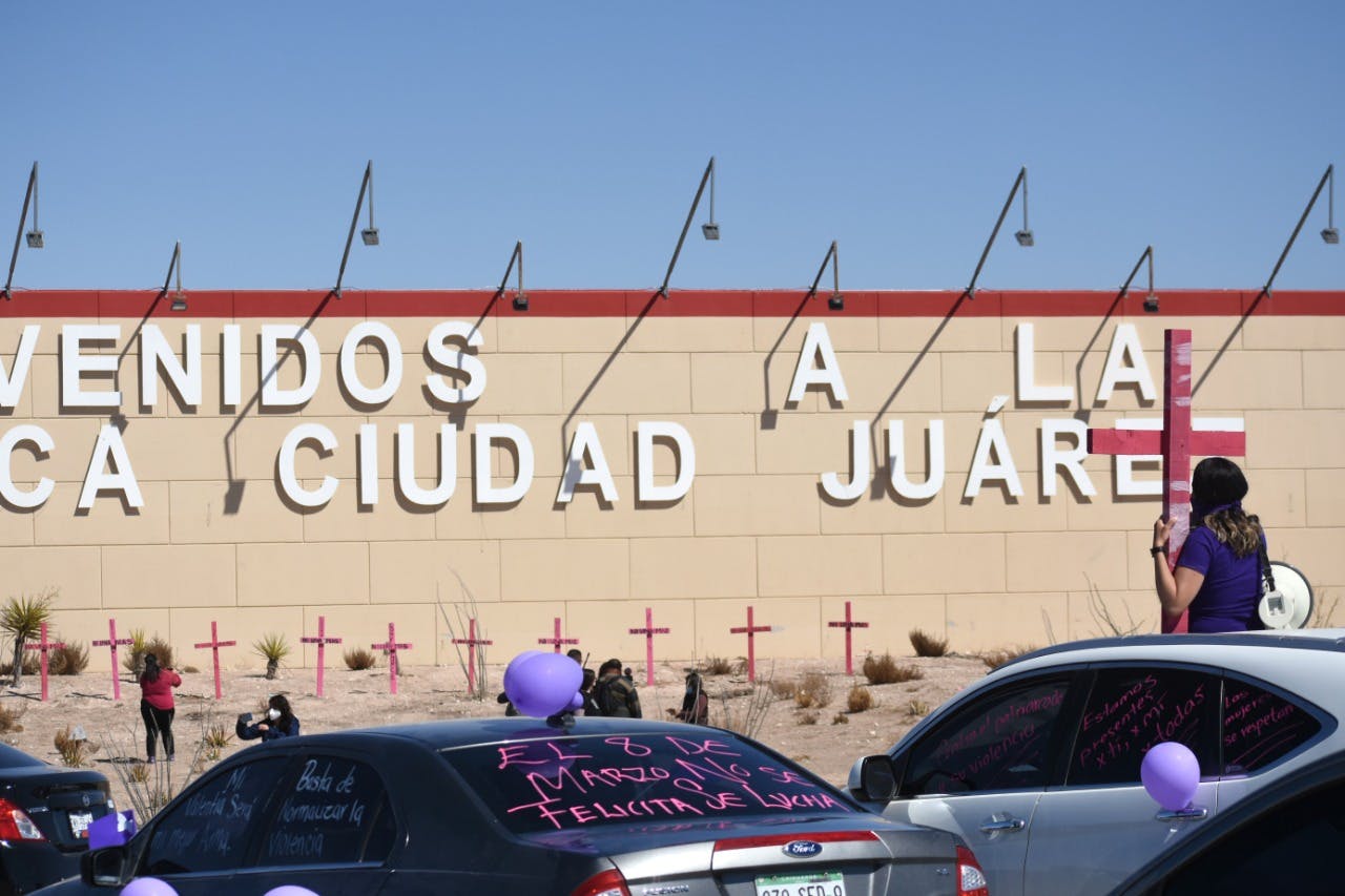 Caravana Juárez, mujeres, ciolencia, impunidad