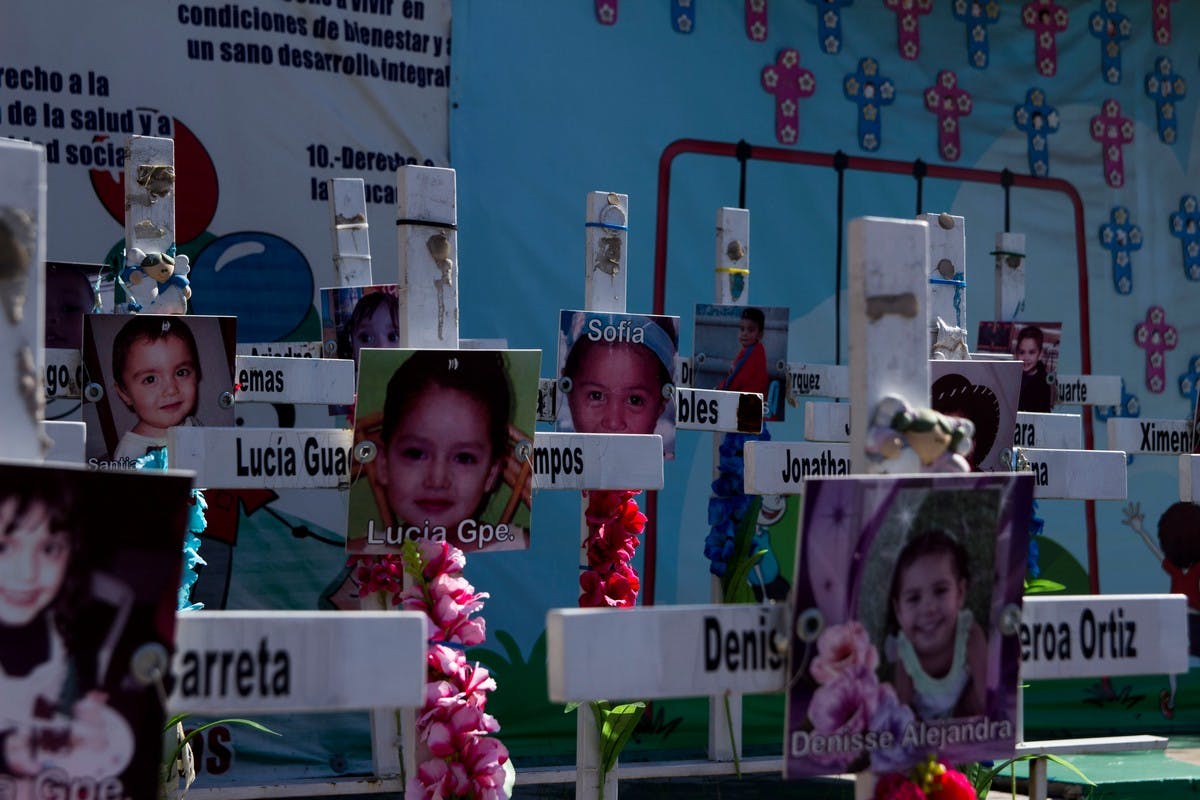Un total de 49 niñas y niños murieron en el incendio de la Guardería ABC el 5 de junio de 2009.