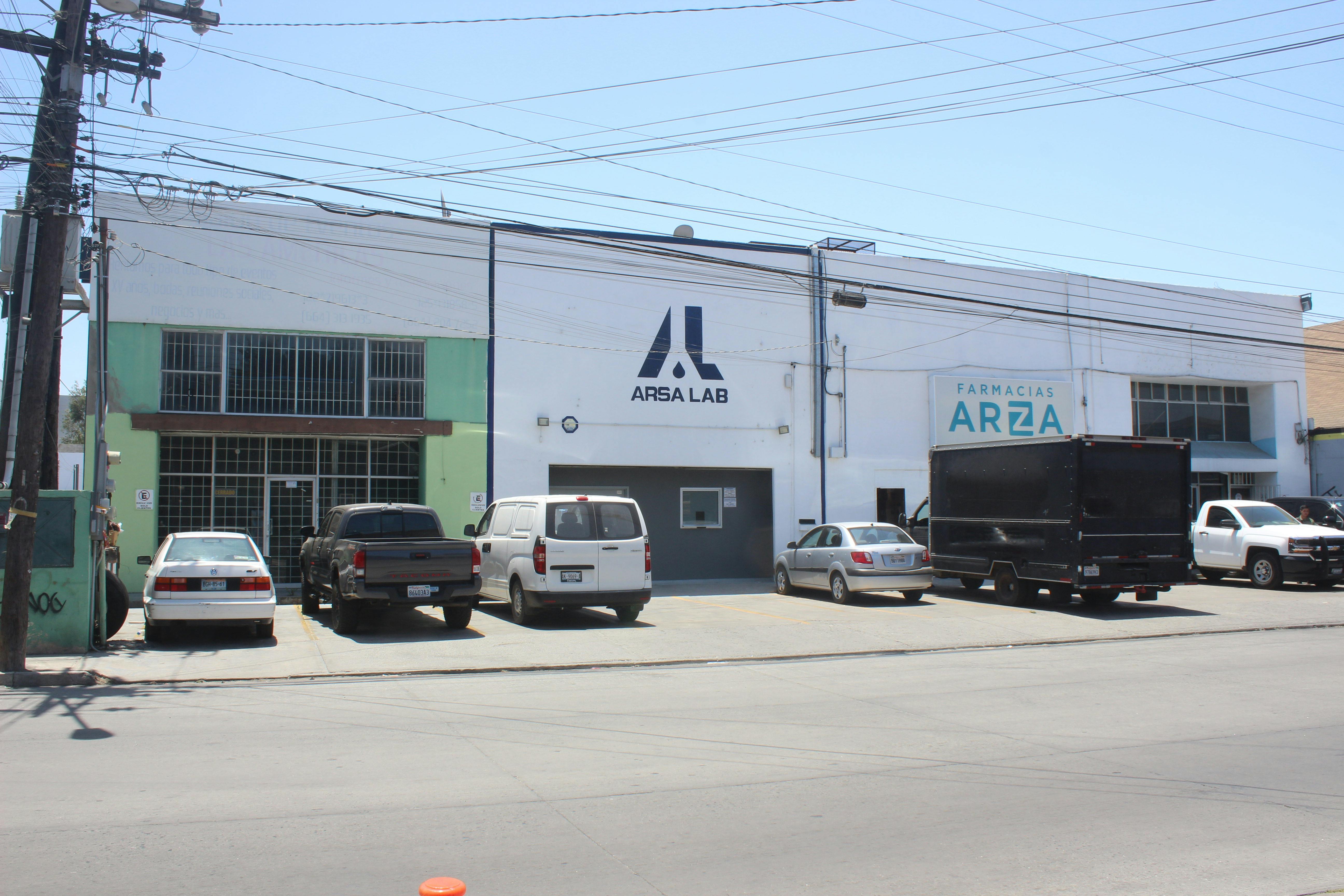 Sede de Arsa-Lab, en Tijuana