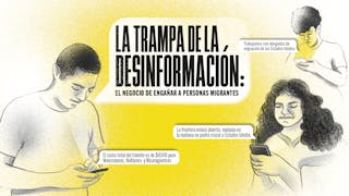 La trampa de la desinformación: el negocio de engañar a personas migrantes