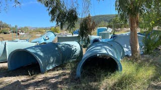 Toboganes millonarios en El Coromuel: años en desuso y acabaron en desfalco