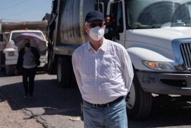Ricardo Martínez, director de servicios publicos de Chihuahua