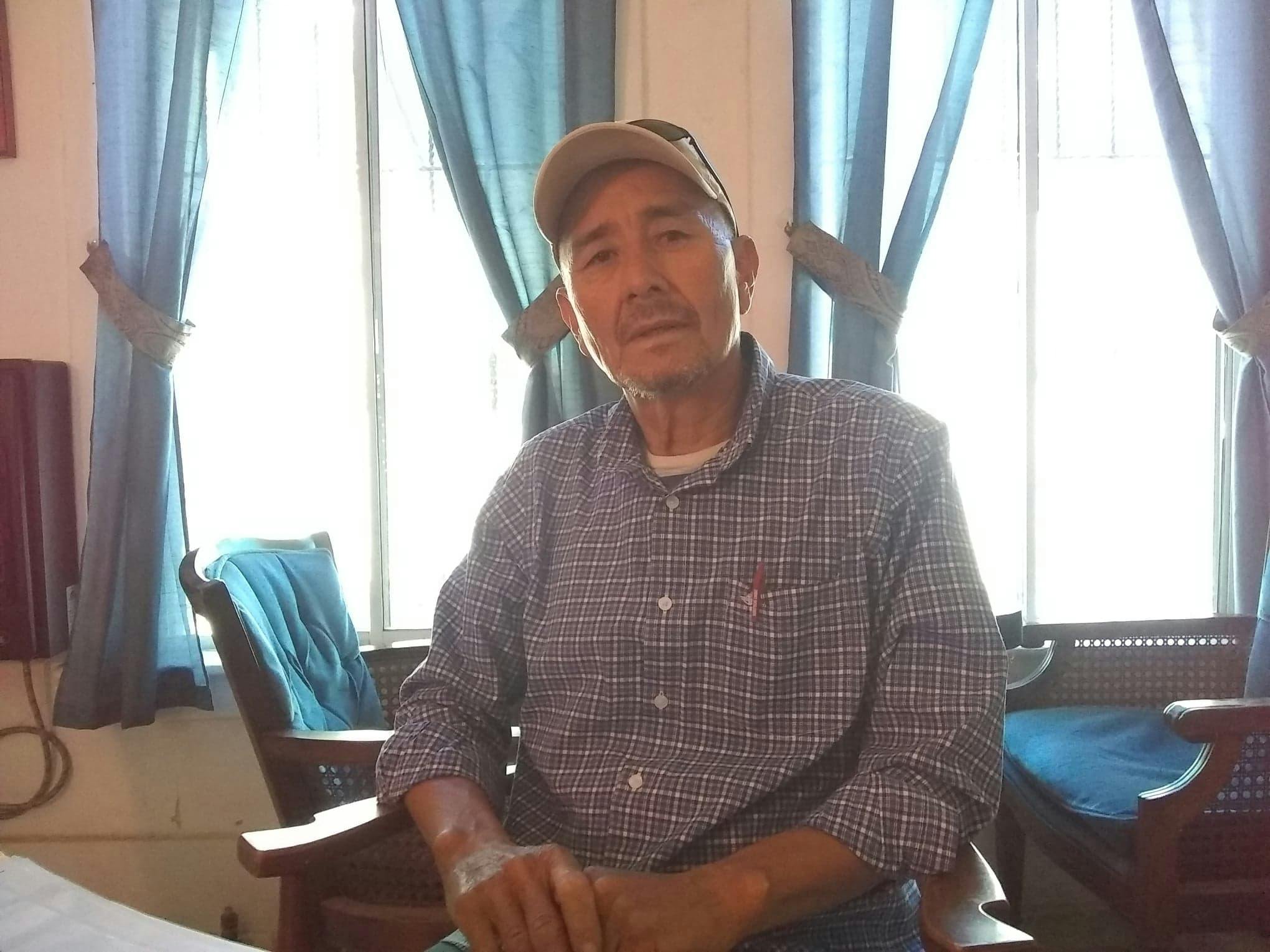 José Jesús Calderón, uno de los mineros que demandaron a la mina Buenavista del Cobre
