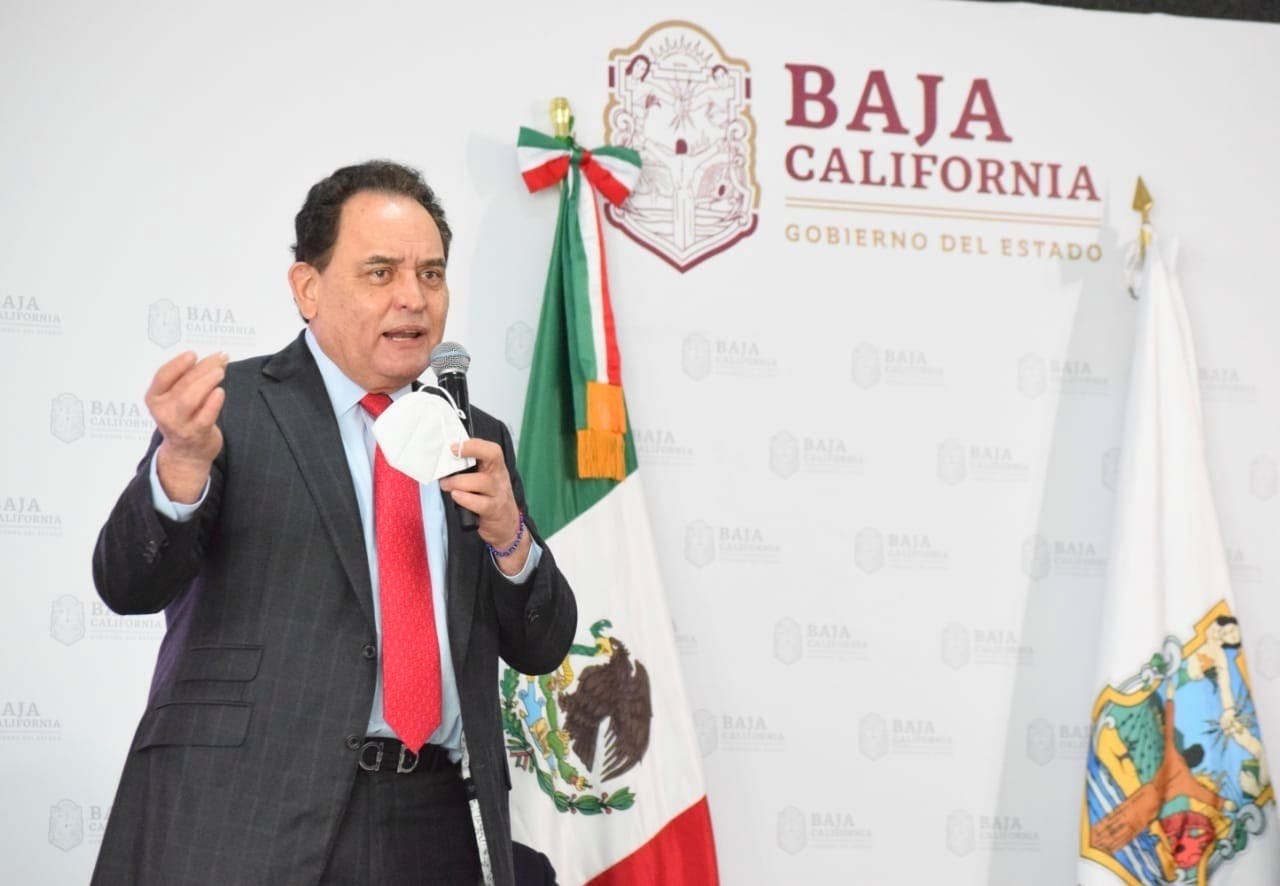 Andrián medina Amarillas, secretario de Salud de Baja California