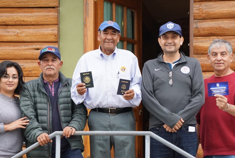 Lideres de federaciones y clubes de migrantes en Hidalgo 