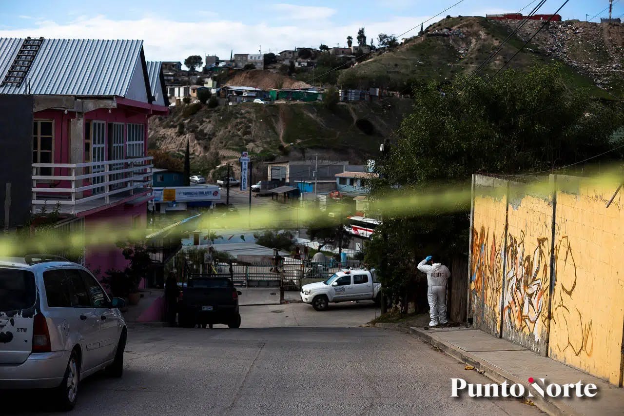 La calle donde Margarito fue asesinado.