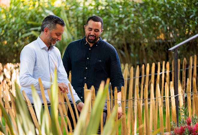 Mr Arnaud Bordier en visite chez un client