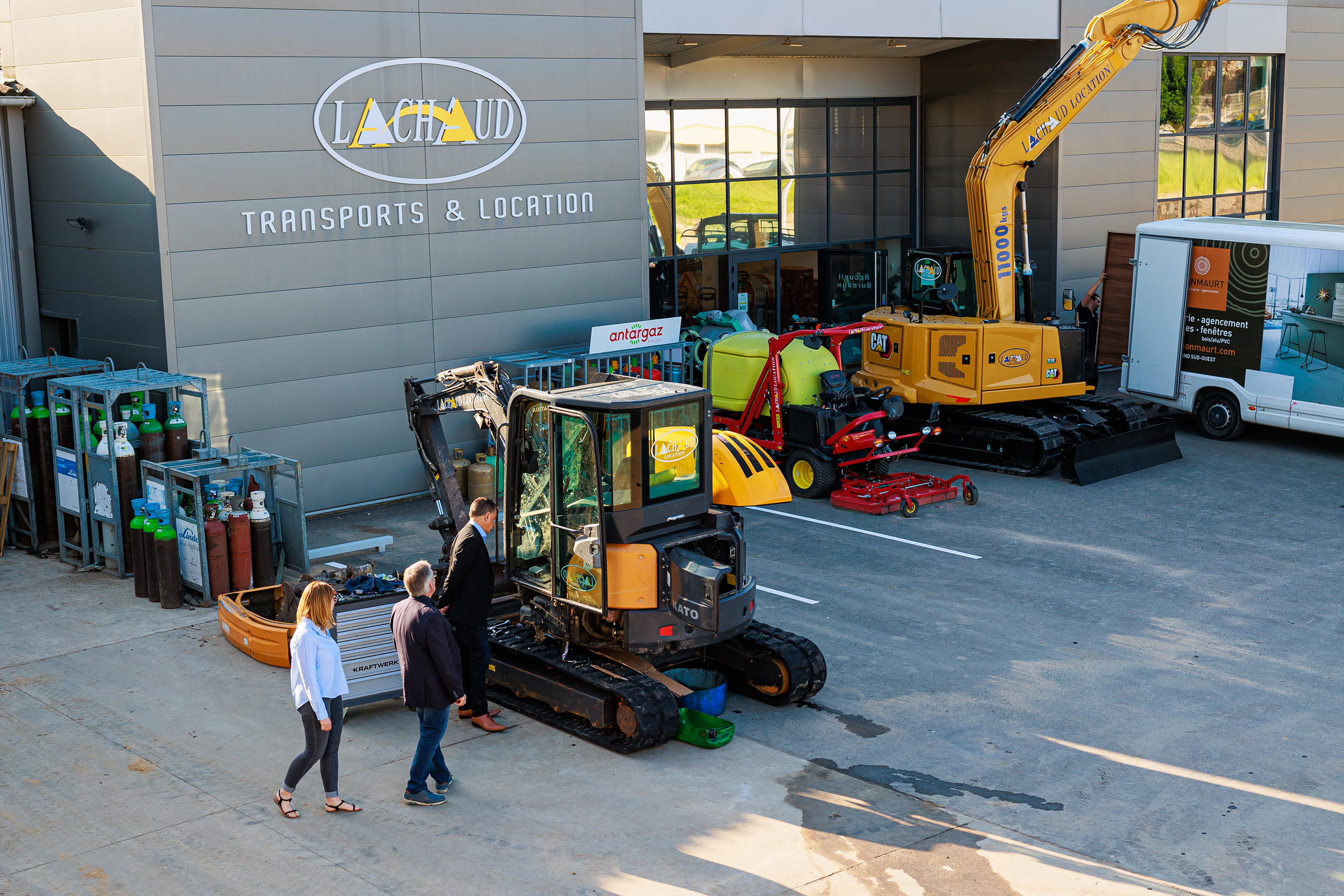 Façade de l'entreprise Lachaud