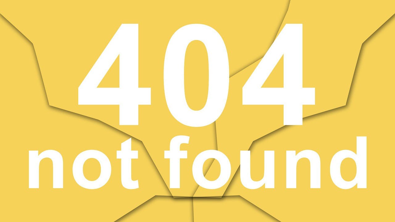 Błąd 404