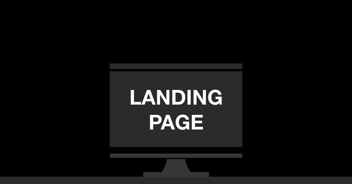 Landing pages