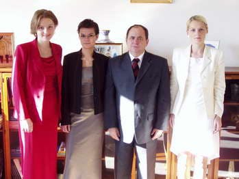 S veľvyslancom SR v Moskve, p.Čisarom