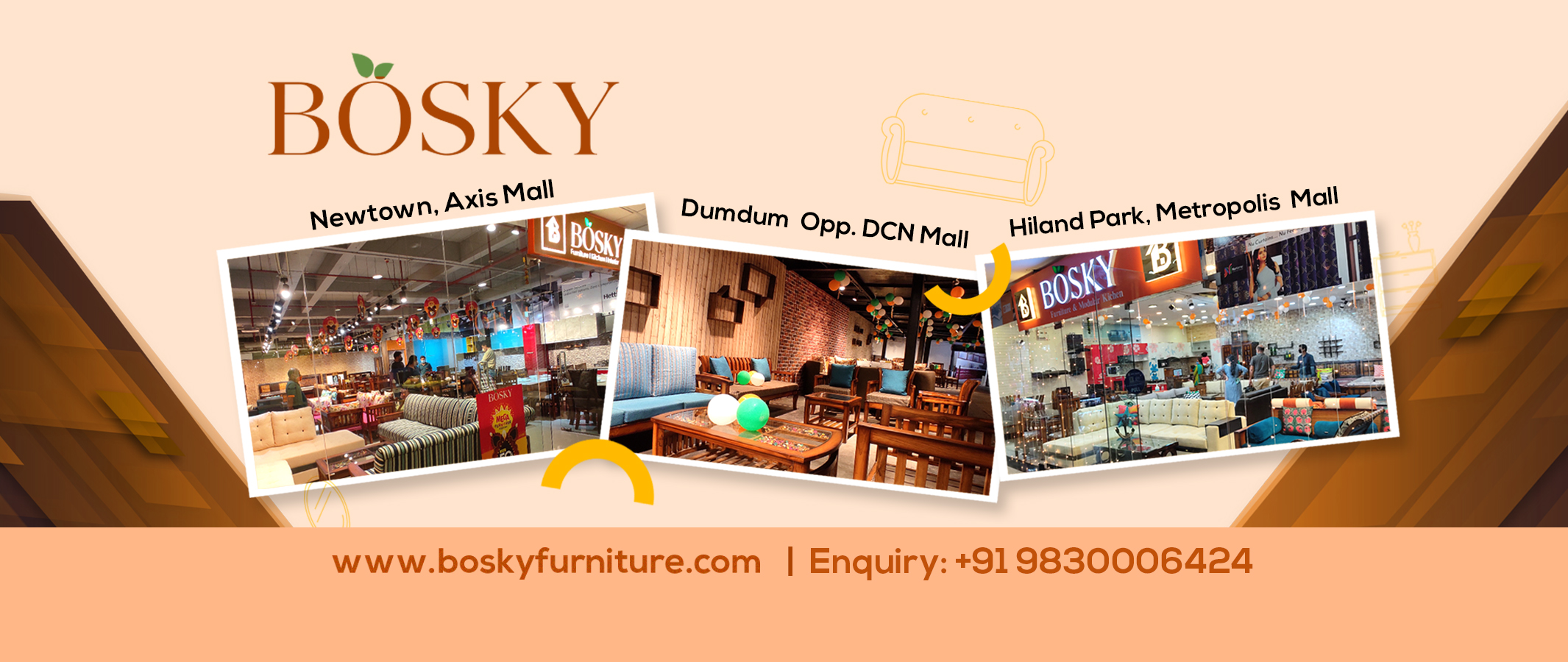 TopNotch Interior Designer Kolkata Bosky Furniture