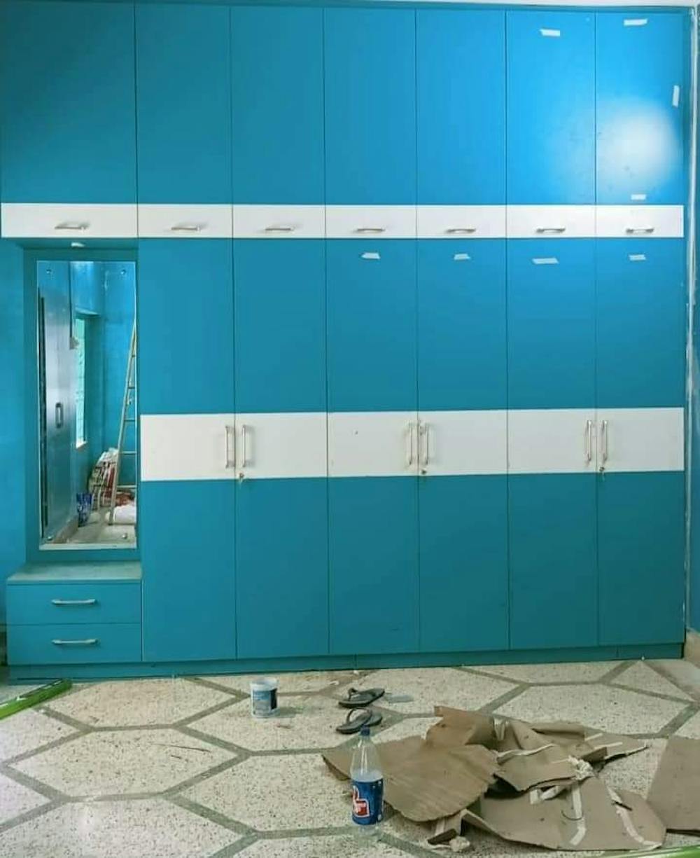 Pic of a blue big wardrobe