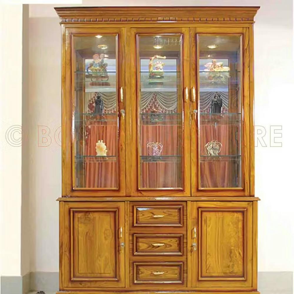Sal wood crockery unit image
