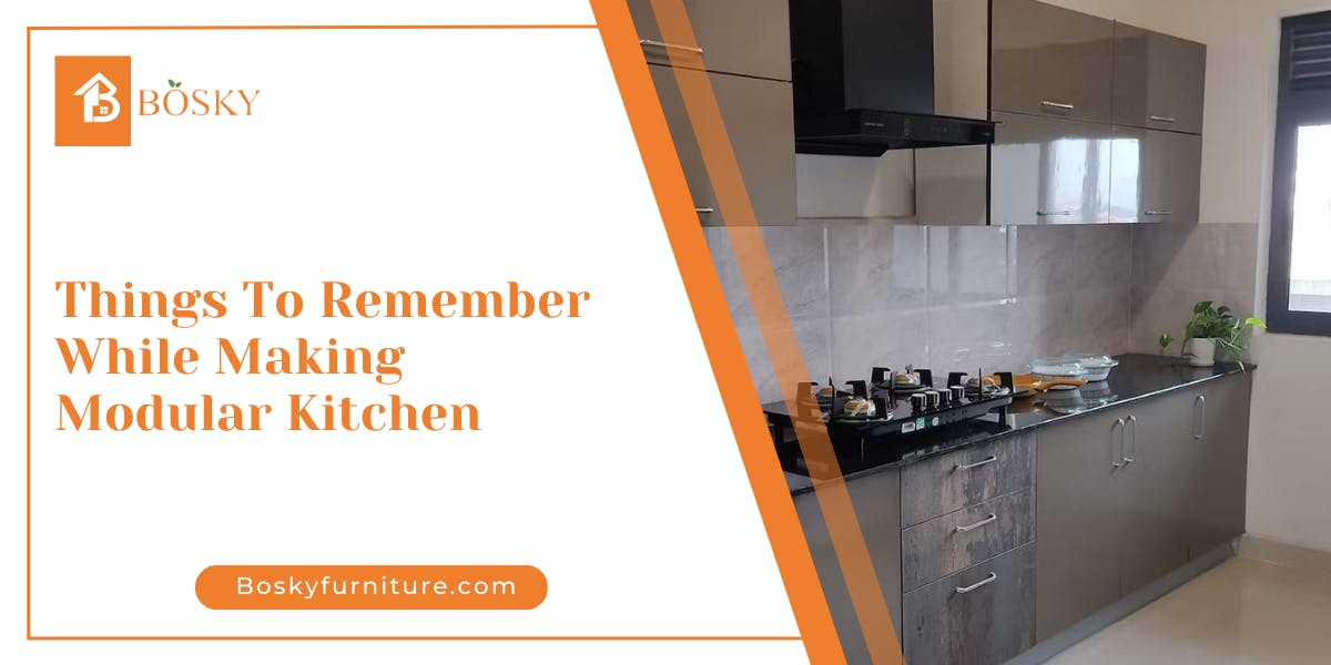12 Things to Remember While Making Modular Kitchen - blog poster