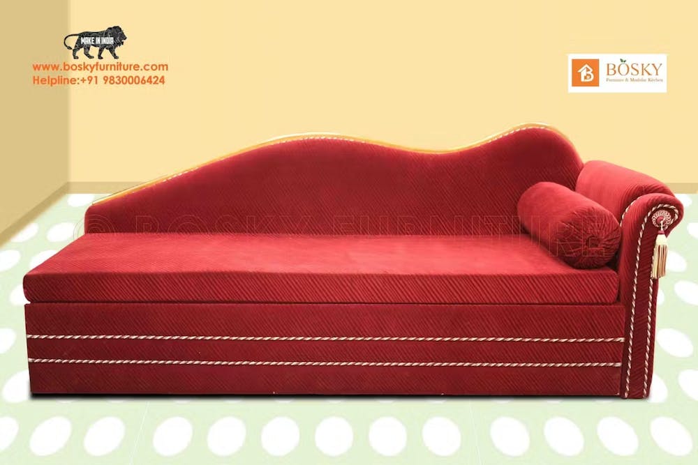 A photo of a maharaja divan for sitting arangement