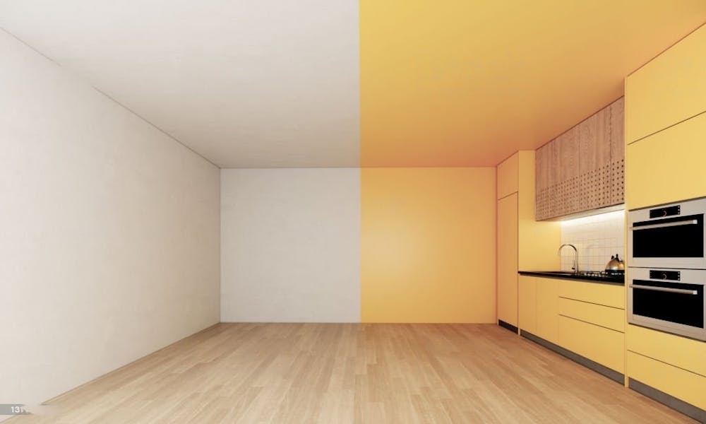 Two Colour Room