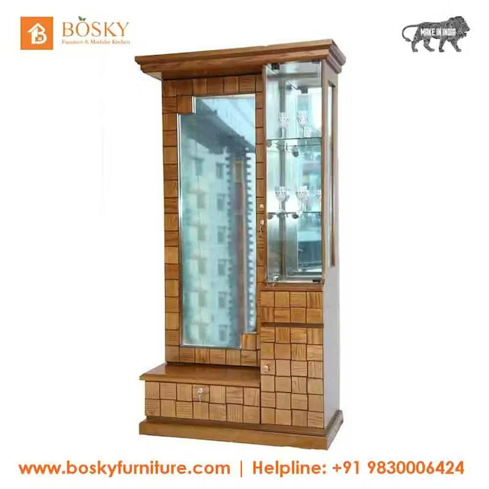Mango wood dressing table picture with detailed designs