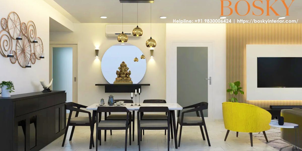 Luxurious traditional living room interior